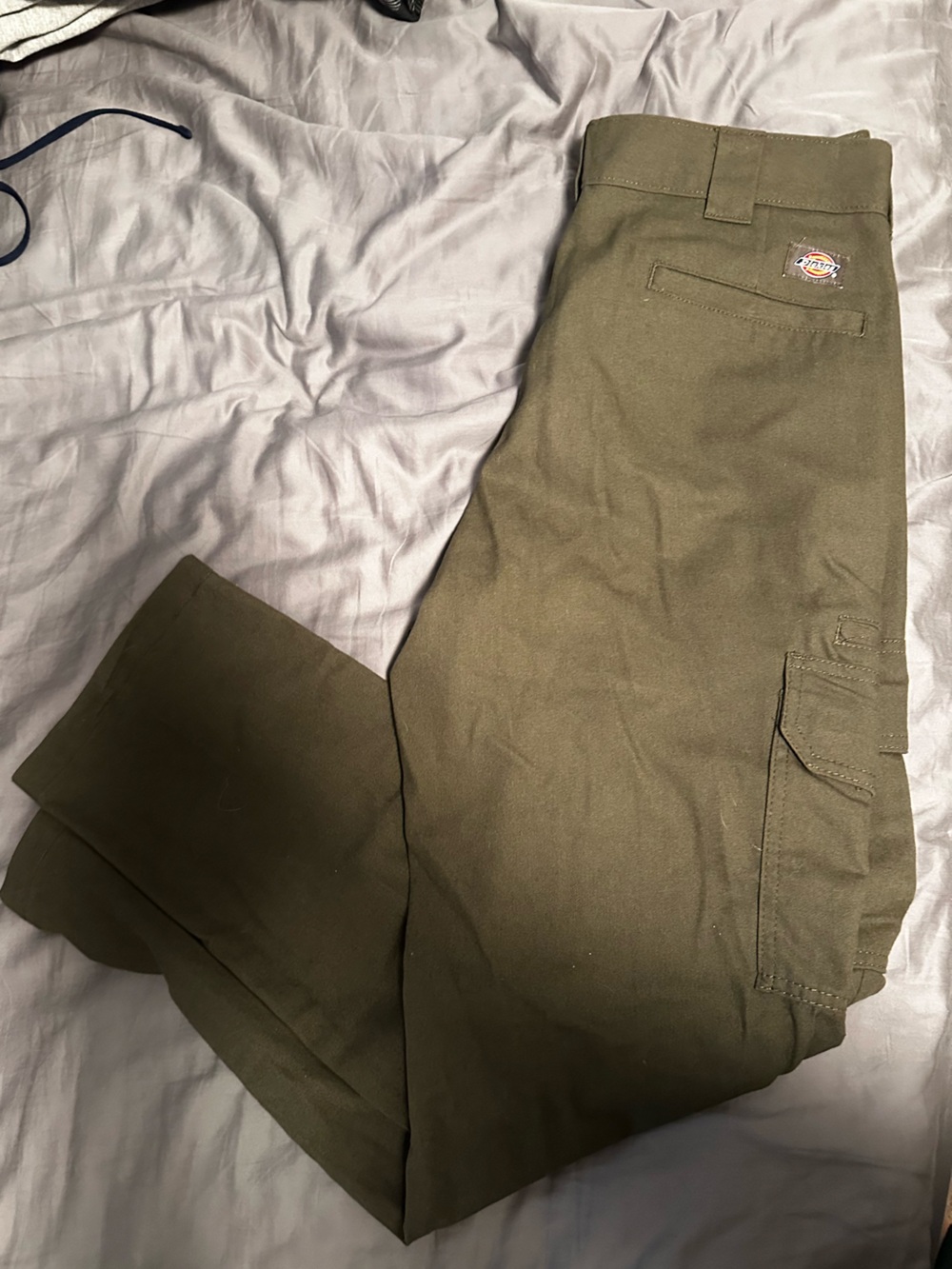 Dickies Olive Cargo Work Pants